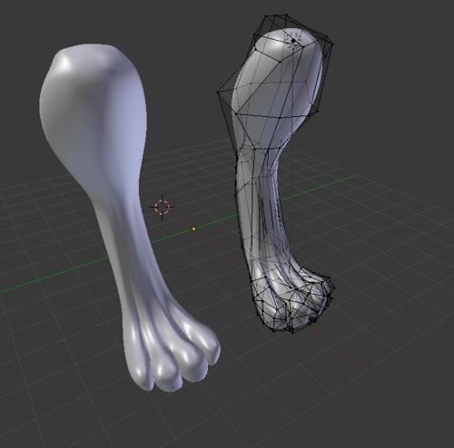 Anthro wolf legs preview image
